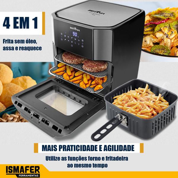 Imagem de Air Fryer Oven Bfr2100p Preta Britânia 110v