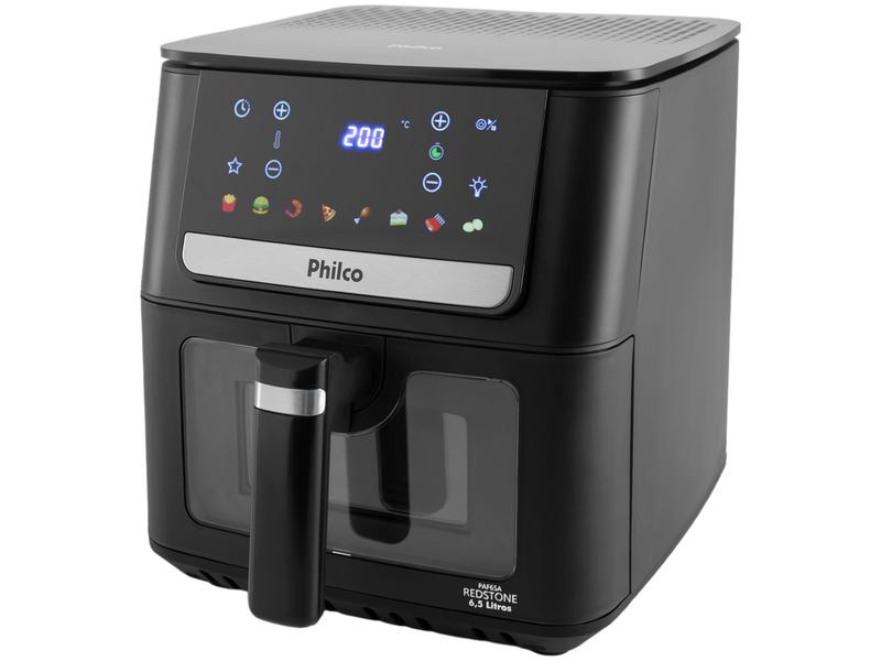 Air Fryer Philco PAF65A Preto e Inox 6,5L