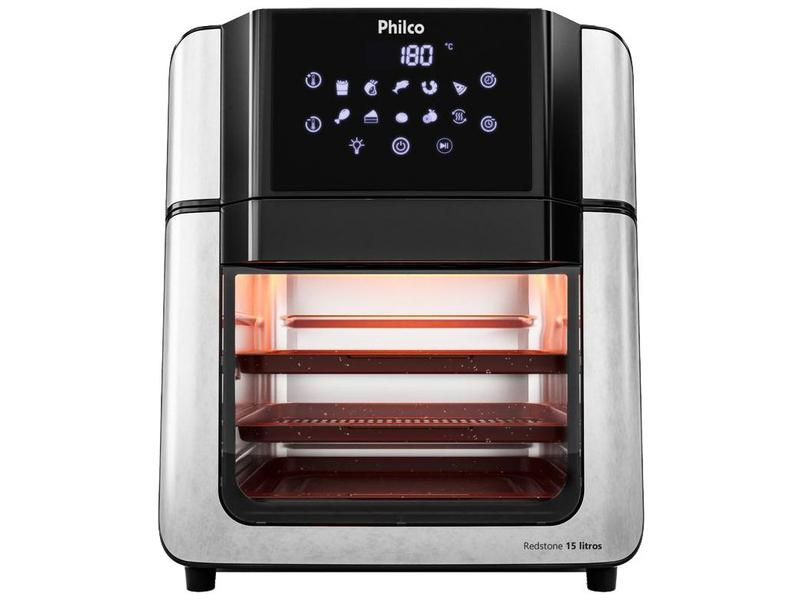 Air Fryer Philco Redstone PAF15A Preta com Timer 15L