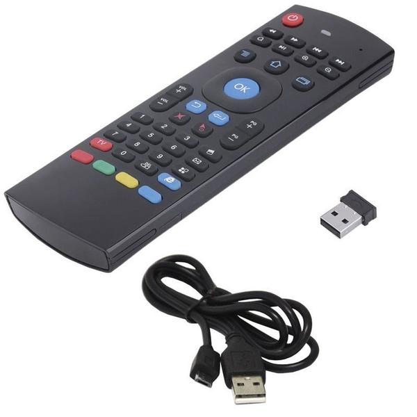 Air Mouse E Teclado Wireless Controle Remoto Smart Tv e Pc - MX3 Imagem de Air Mouse E Teclado Wireless Controle Remoto Smart Tv e Pc