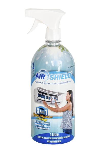 Air Shield Limpeza Higienização Bactéria Ar Condicionado 1lt Imagem de Air Shield Limpeza Higienização Bactéria Ar Condicionado 1lt