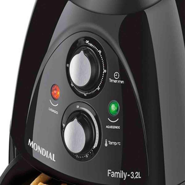 Imagem de Airfryer Eletrica Mondial 1500wts C/ Naf-03 220v 4 litros