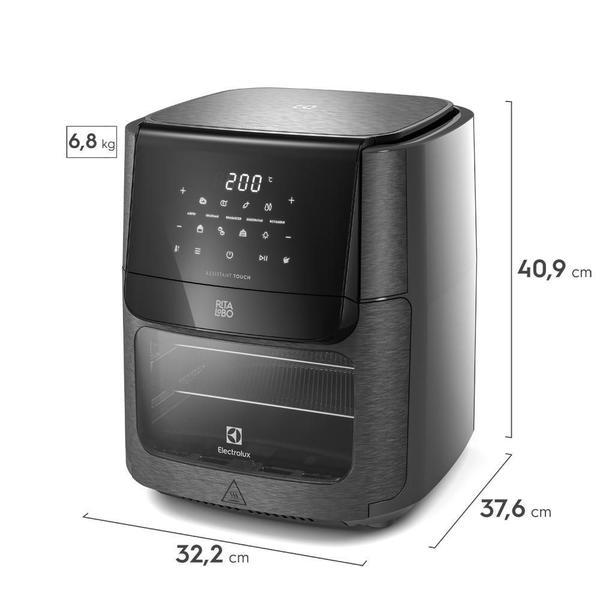 Imagem de Airfryer Forno Oven Electrolux Experience Digital 12L Eaf90