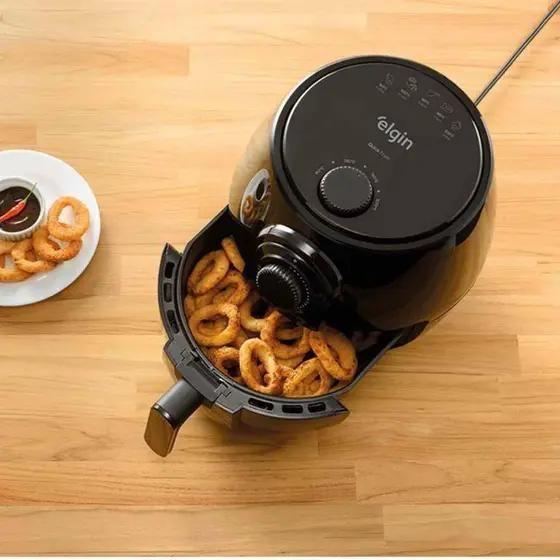 Imagem de Airfryer Fritadeira Elétrica Elgin Quick 4L 110V Preta