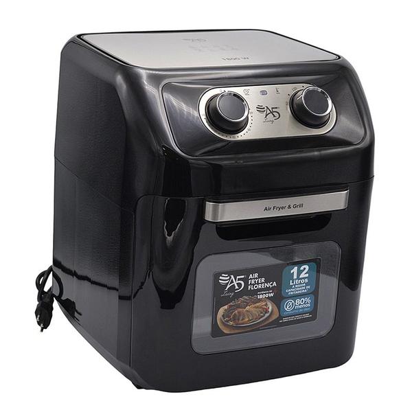 Imagem de Airfryer Sem Óleo Antiaderente Florença 12lt Preta 127-220v