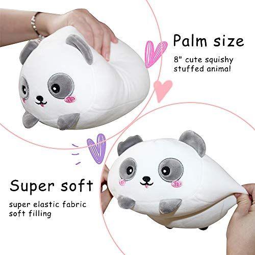 Imagem de AIXINI 35,5 polegadas bonito Panda pelúcia animal de pelúcia travesseiro de corpo cilíndrico, super macio desenhos animados abraçando presentes de brinquedo para a cama, crianças dormindo travesseiro kawaii