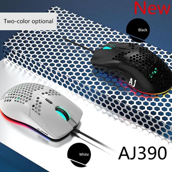 Imagem de Ajazz Aj390 Lightweight Wired Mouse Hollow-out Gaming Mouce(