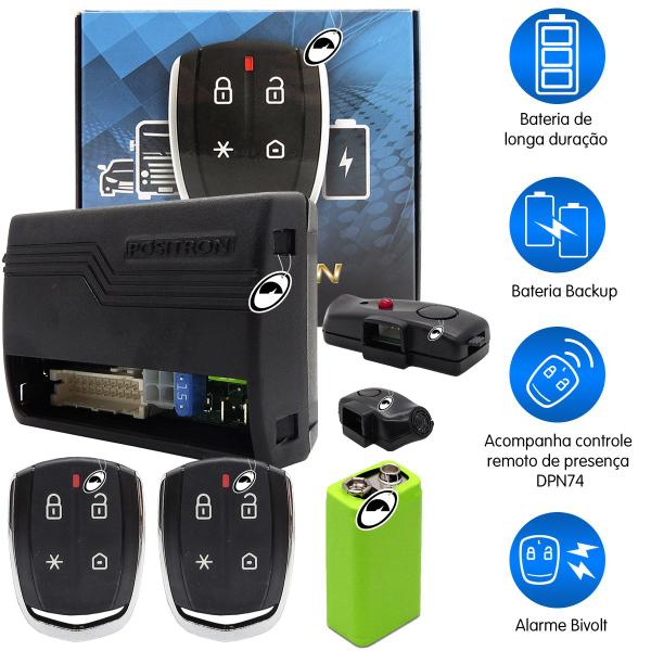 Imagem de Alarme Automotivo Cyber TX 360 Positron Universal