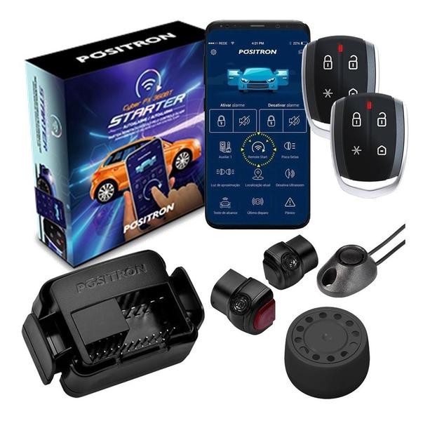 Imagem de Alarme Automotivo Positron Px360bt Bluetooth Partida Cel