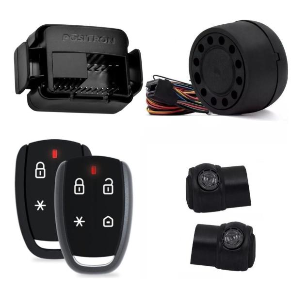 Imagem de Alarme Automotivo Px360 + Chave Pósitron Px80+ Modulo De Vidro