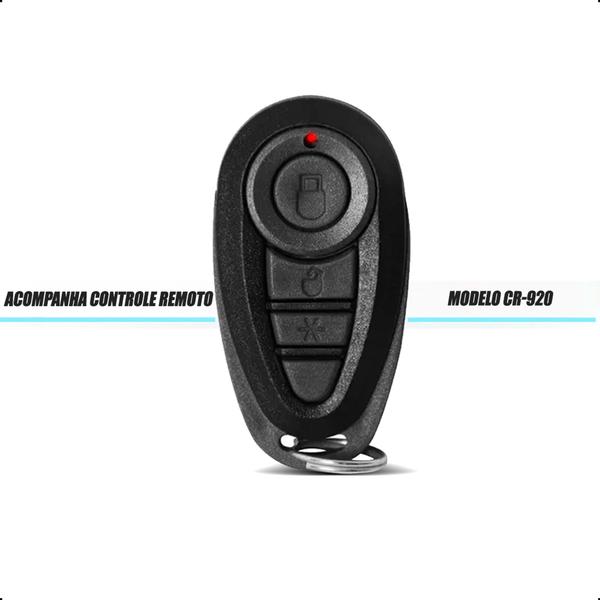 Imagem de Alarme Carro Para Linha Citroen C4 Lounge Antifurto + Sirene - TOP C MICRO