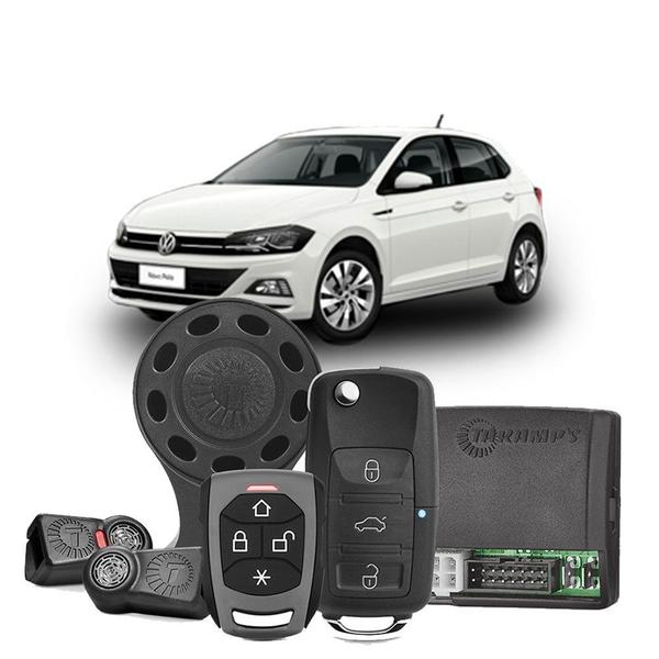 Imagem de Alarme Carro Taramps Tw 20ch G4 Chave Canivete VW Volks Polo