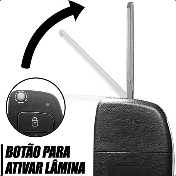 Imagem de Alarme Hyundai Azera Original Com Chave Canivete Bloqueador - TOP H MICRO