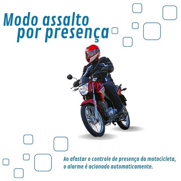 Imagem de Alarme Para Moto Honda CG125/150 2014 em diante Fan125/150 até 2014 Positron FX 350