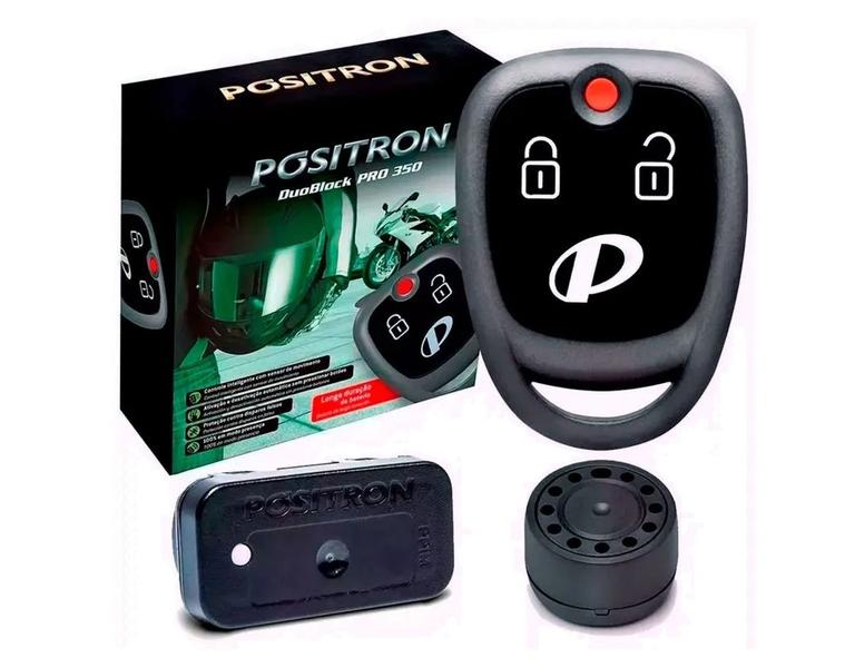 Imagem de Alarme Para Motos Duoblock Positron Por Presença 2 Controles