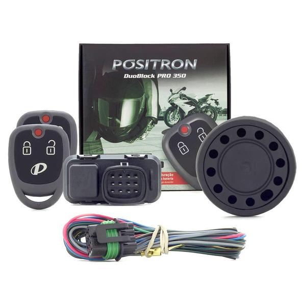 Imagem de Alarme Pósitron Duoblock Pro G8 350 para Moto