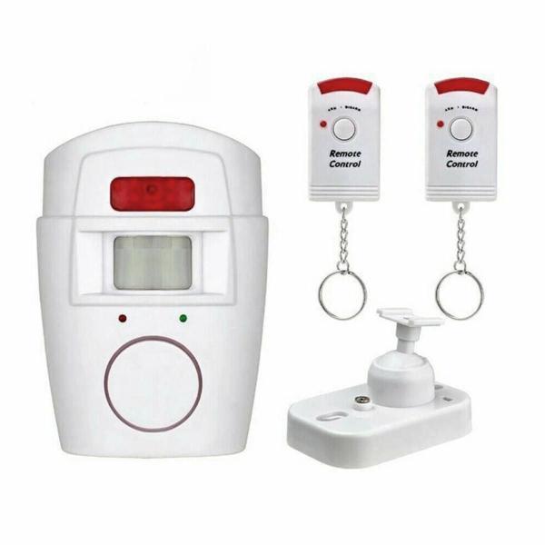 Imagem de Alarme Residencial Kit Controle Remoto Sensor Presença Alta Qualidade