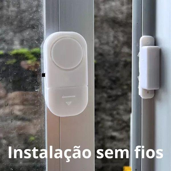 Imagem de Alarme Sem fio Sensor de Abertura Porta e Janela Brasfort