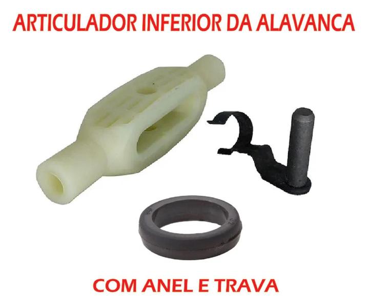 Imagem de Alavanca Câmbio Completa Com Reparo Trambulador Corsa Celta