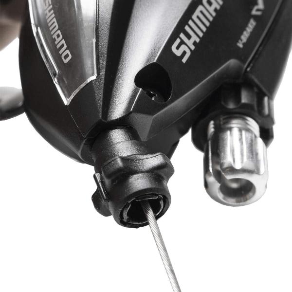 Imagem de Alavanca Cambio/Freio Shimano St-Ef500 Ez Fire 3V Esq Preto