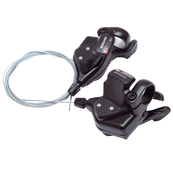Alavanca De Cambio 3/9v Saiguan Rapid Fire S/manete - SHIMANO Imagem de Alavanca De Cambio 3/9v Saiguan Rapid Fire S/manete