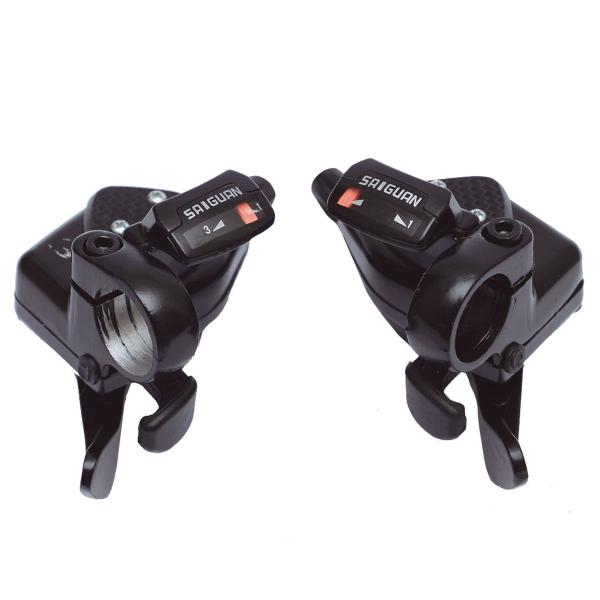Alavanca De Cambio 3/9v Saiguan Rapid Fire S/manete - SHIMANO Imagem de Alavanca De Cambio 3/9v Saiguan Rapid Fire S/manete