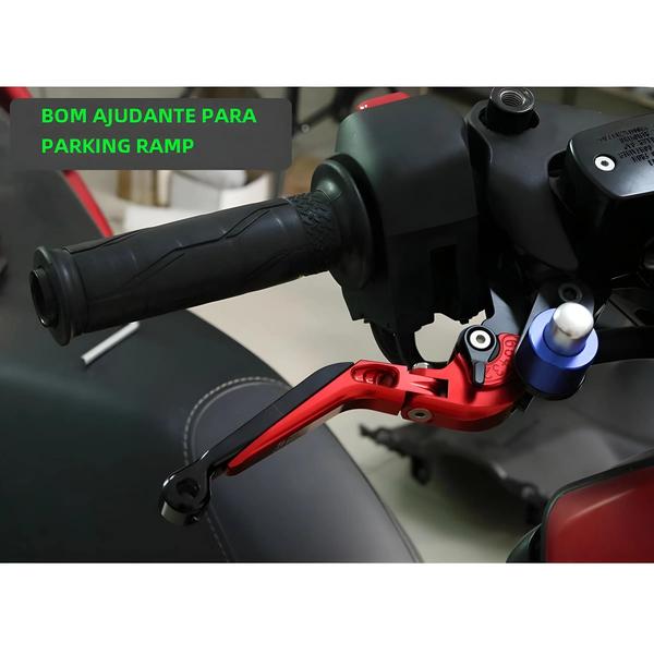 Imagem de Alavanca de Freio Semiautomática com Botão de Estacionamento para Honda PCX 125/150/160, XMAX 300 e NMAX 155