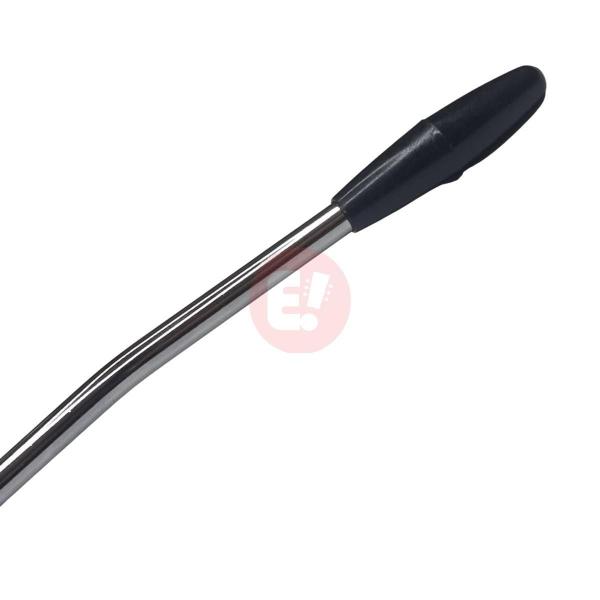 Alavanca Guitarra Rosca Interna 5mm Fina Cromada Ponta Preta - Ronsani Imagem de Alavanca Guitarra Rosca Interna 5mm Fina Cromada Ponta Preta