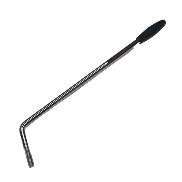 Alavanca Guitarra Rosca Interna 5mm Fina Cromada Ponta Preta - Ronsani Imagem de Alavanca Guitarra Rosca Interna 5mm Fina Cromada Ponta Preta