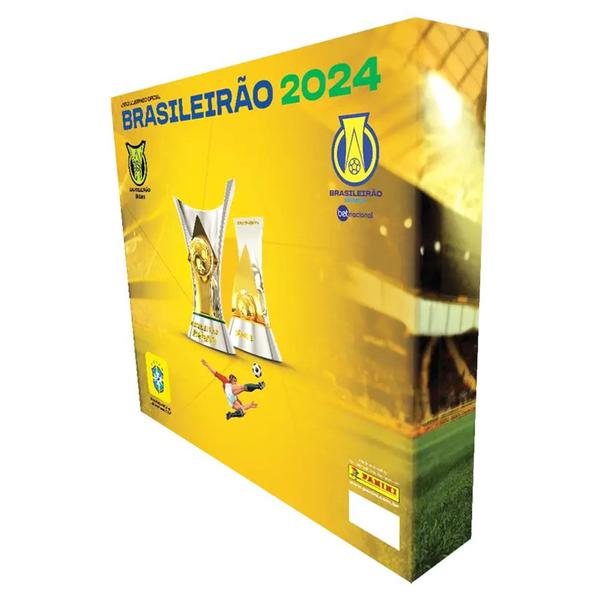 Imagem de Álbum Capa Dura Metalizado + 150 Figurinhas Brasileirão 2024 Album Exclusivo Campeonato Brasileiro