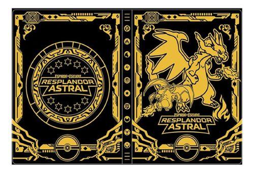 Imagem de Album Charizard Gold Porta 432 Cartas Pokemon + 25 Cards