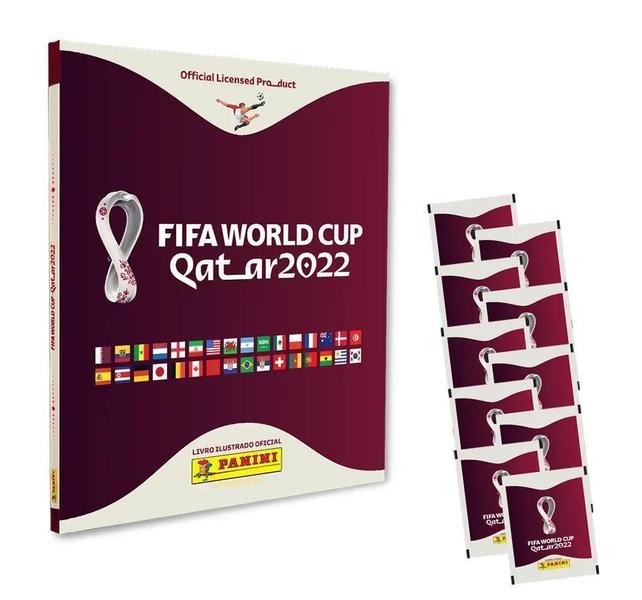 Imagem de Álbum Copa do Mundo 2022 Qatar + 10 Envelopes - Panini