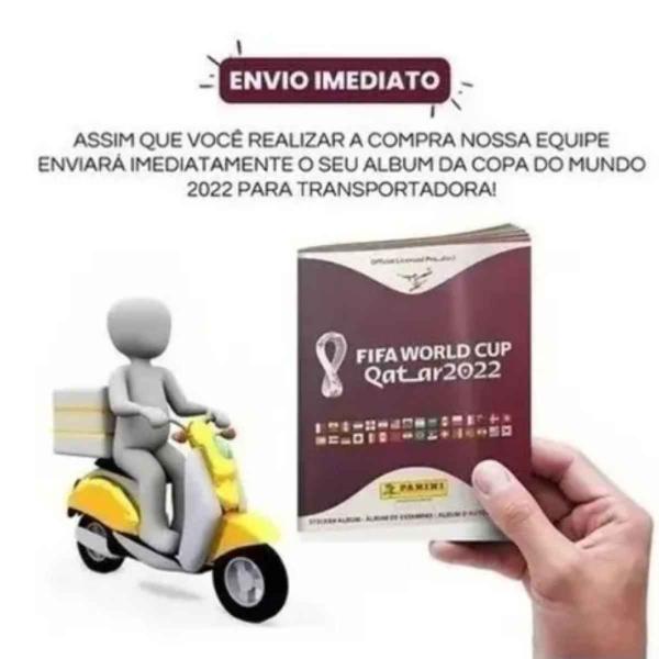 Imagem de Álbum Copa Do Mundo Brasil 2022 Qatar Envio Imediato