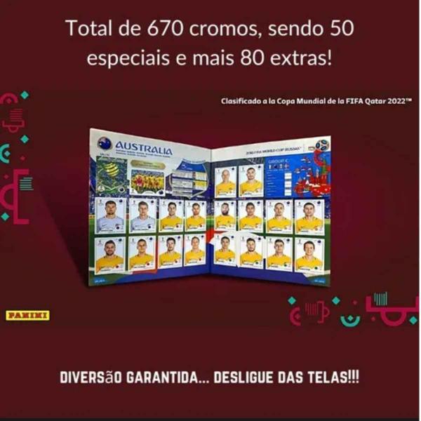 Imagem de Álbum Copa Do Mundo Brasil 2022 Qatar Envio Imediato