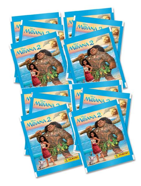 Imagem de Álbum da Moana 2 com 50 Figurinhas Moana 10 envelopes