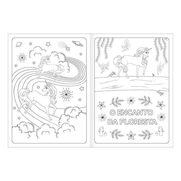 Álbum de Colorir Blink Personagem Unicórnio 8 Folhas - Tilibra Imagem de Álbum de Colorir Blink Personagem Unicórnio 8 Folhas - Tilibra