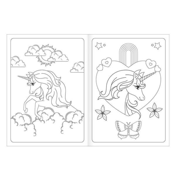 Álbum de Colorir Blink Personagem Unicórnio 8 Folhas - Tilibra Imagem de Álbum de Colorir Blink Personagem Unicórnio 8 Folhas - Tilibra