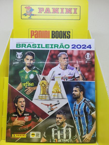 Imagem de Album De Figurinha Capa Dura Brasileirão 2024, Panini + 30 Envelopes