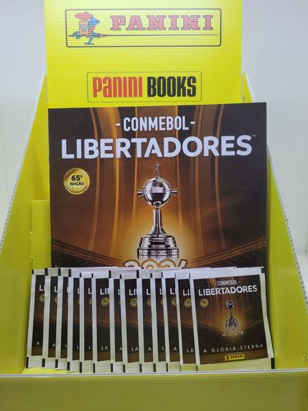 Imagem de Album De Figurinha Capa Mole Conmebol Libertadores 2024, Panini + 20 Envelopes