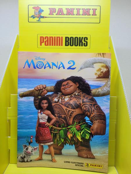 Imagem de Album De Figurinha Capa Mole Moana 2, Panini + 15 Envelopes