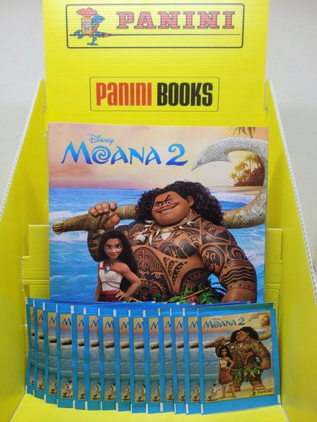 Imagem de Album De Figurinha Capa Mole Moana 2, Panini + 20 Envelopes