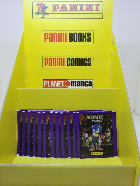 Imagem de Album De Figurinha Capa Mole Sonic Prime, Panini + 20 Envelopes