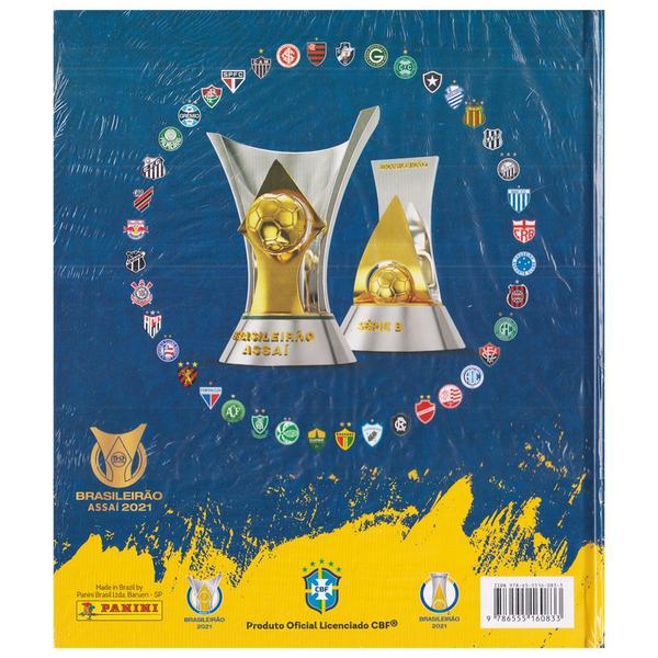 Imagem de Álbum de Figurinhas Brasileirão 2021 Capa Dura Vazio Panini