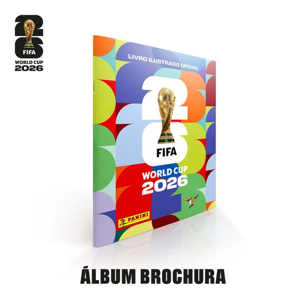 Álbum de Figurinhas Brochura Copa do Mundo FIFA 2026 EUA Panini Pré-Venda