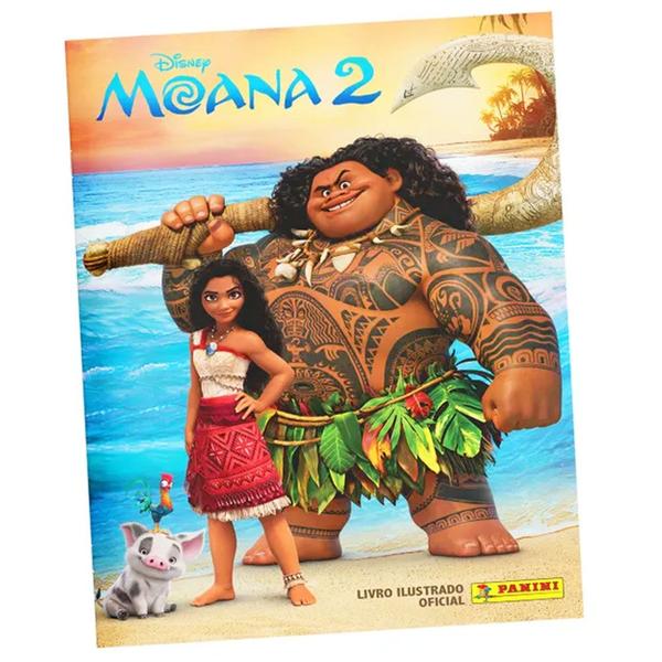 Imagem de Album de Figurinhas Moana 2 Disney + 60 Figurinhas