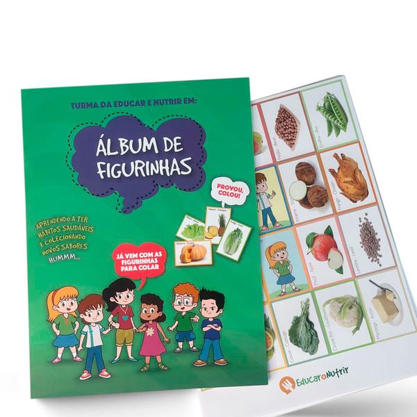 Imagem de Álbum de Figurinhas Nutricional Educativo 