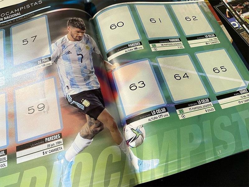 Imagem de Álbum de Figurinhas Vamos Argentina Completo Oficial Topps