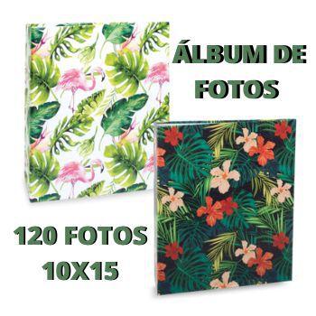 Imagem de Álbum de fotos 10x15 floral  - total com 120 fotos 10x15