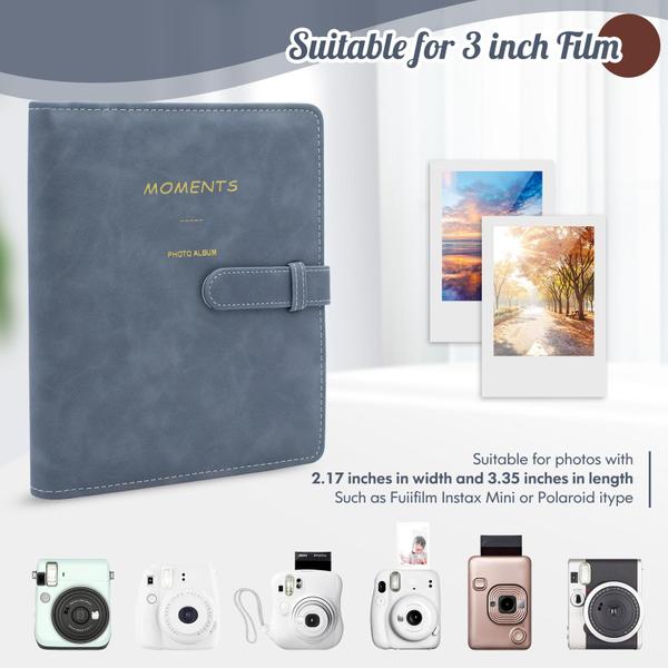 Imagem de Álbum de fotos Ablus 256 bolsos para Polaroid SnapTouch Zip Min