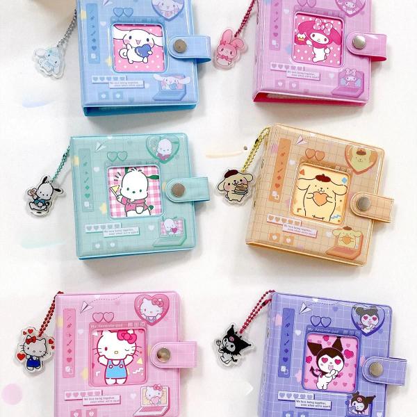 Imagem de Álbum de Fotos Kawaii Sanrio - Hello Kitty, Kuromi, My Melody e Cinnamoroll